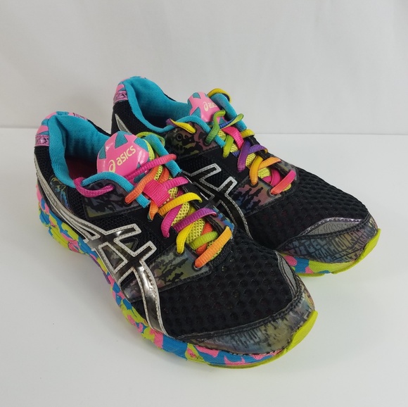 asics rainbow shoes